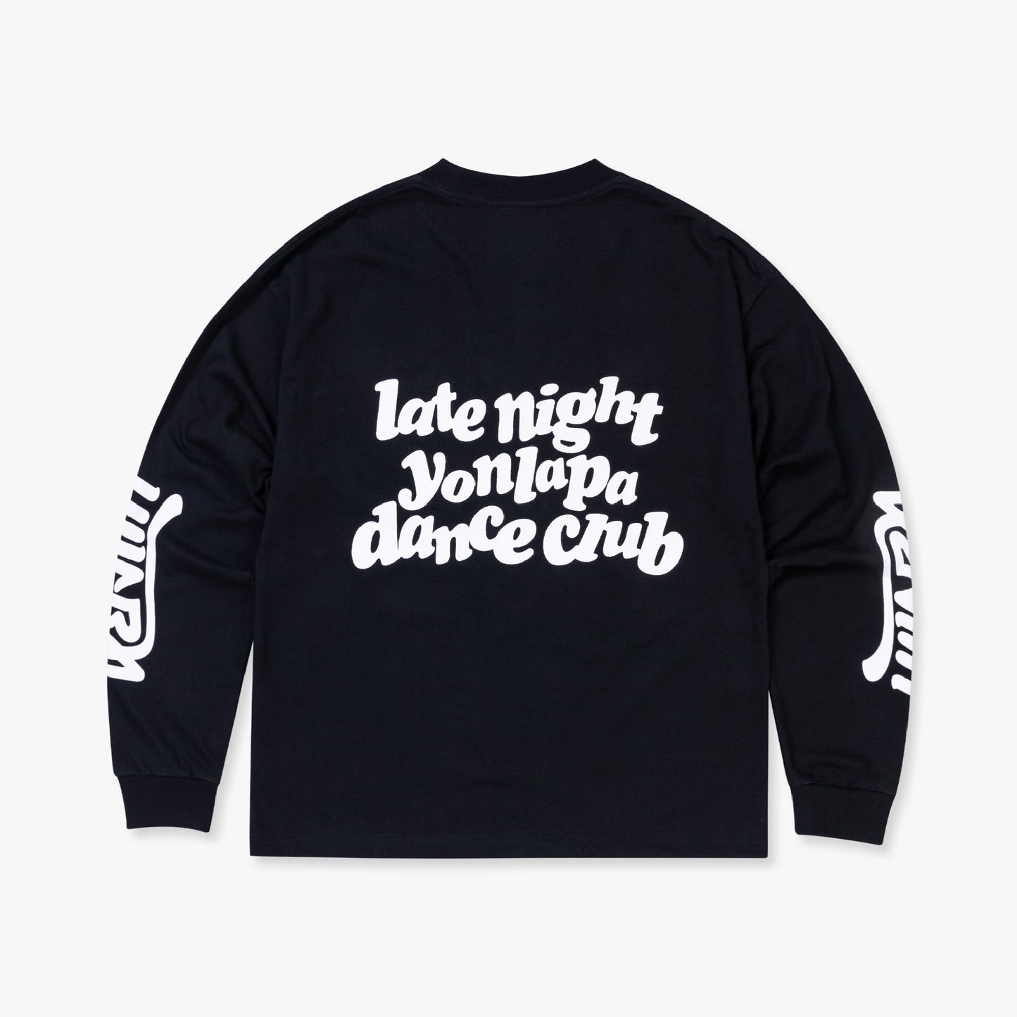 4 ROESE Party Long Sleeve Tee(Black)